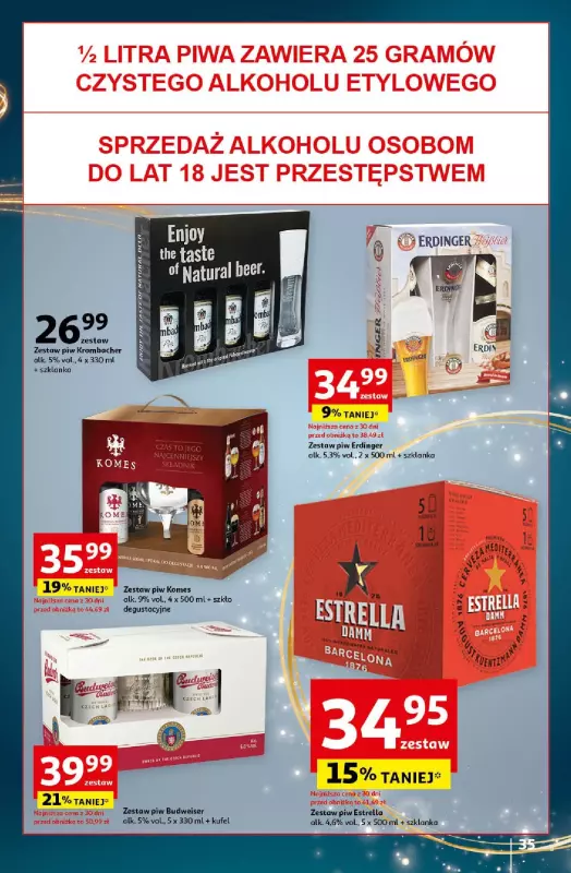 Auchan - gazetka promocyjna Pewność Niskich Cen Hipermarket  do środy 27.11 - strona 37