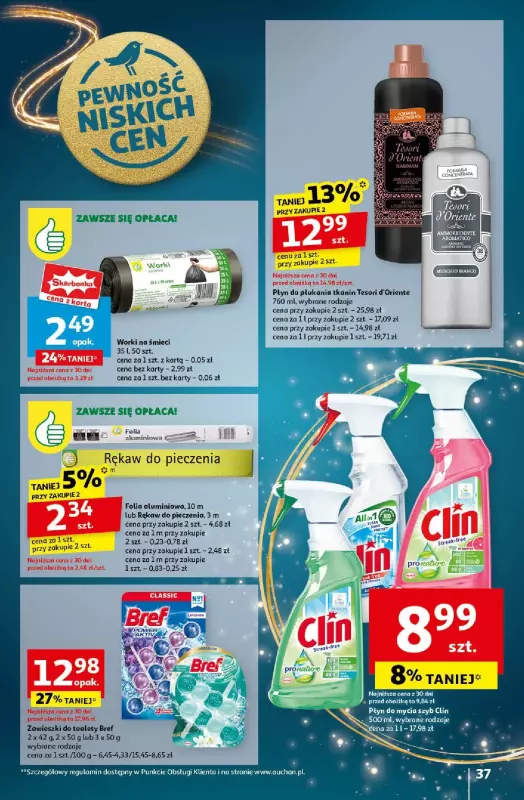 Auchan - gazetka promocyjna Pewność Niskich Cen Hipermarket  do środy 27.11 - strona 39