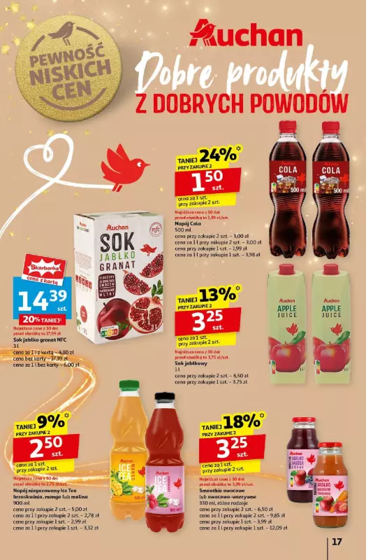 Auchan - gazetka promocyjna Pewność Niskich Cen Hipermarket  do środy 27.11 - strona 19