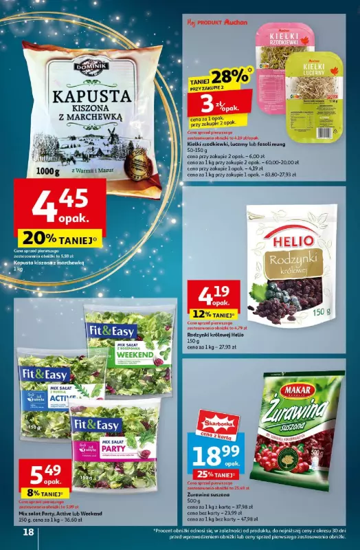 Auchan - gazetka promocyjna Pewność Niskich Cen Hipermarket  do środy 27.11 - strona 20