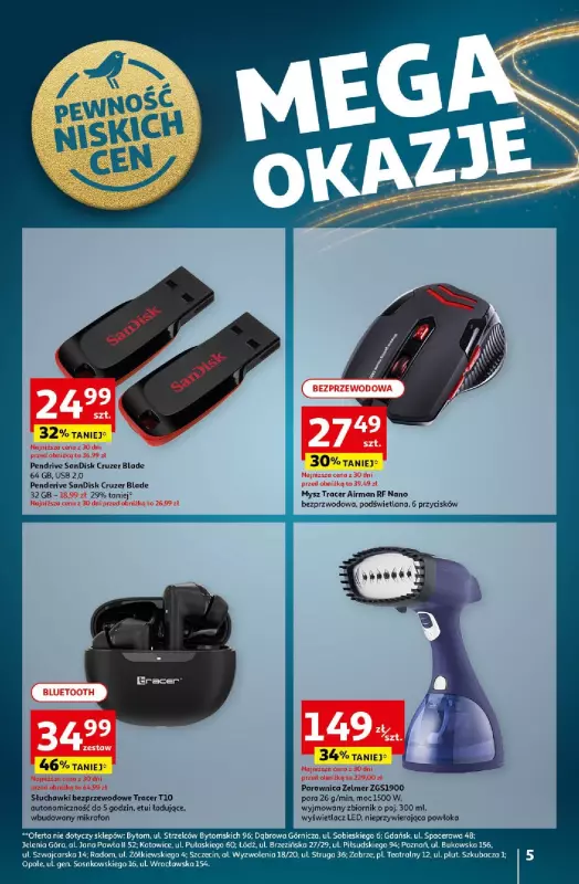 Auchan - gazetka promocyjna Pewność Niskich Cen Hipermarket  do środy 27.11 - strona 5