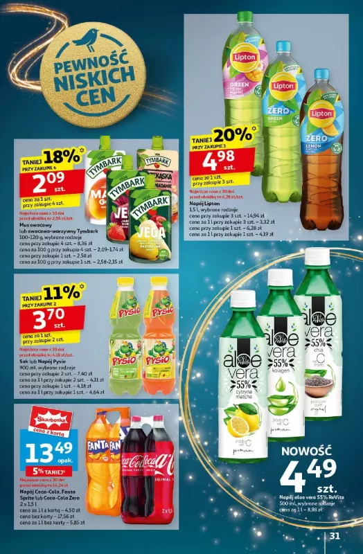 Auchan - gazetka promocyjna Pewność Niskich Cen Hipermarket  do środy 27.11 - strona 33