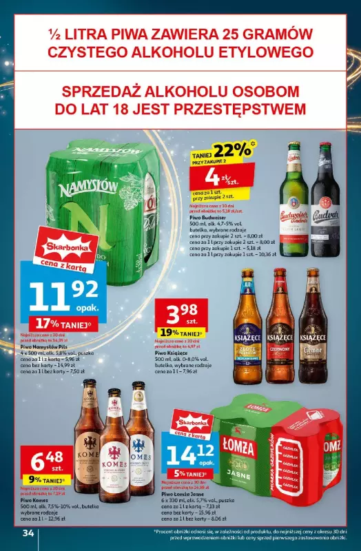 Auchan - gazetka promocyjna Pewność Niskich Cen Hipermarket  do środy 27.11 - strona 36