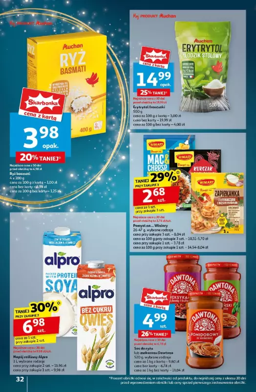 Auchan - gazetka promocyjna Pewność Niskich Cen Hipermarket  do środy 27.11 - strona 34