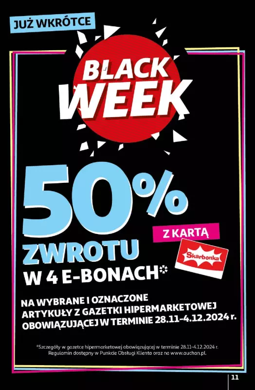 Auchan - gazetka promocyjna Pewność Niskich Cen Hipermarket  do środy 27.11 - strona 13