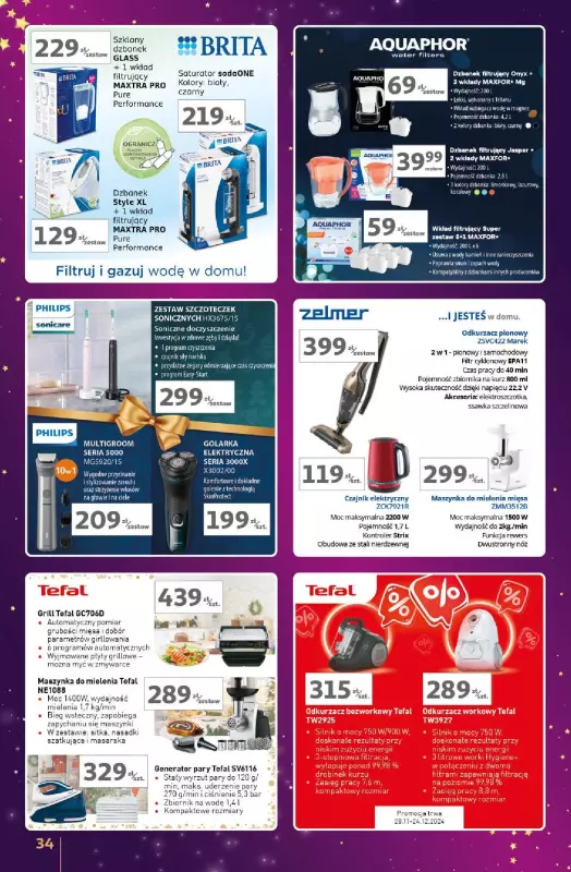 Auchan - gazetka promocyjna Znane Marki Lubiane Hipermarket  do środy 04.12 - strona 34