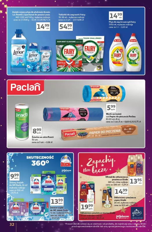 Auchan - gazetka promocyjna Znane Marki Lubiane Hipermarket  do środy 04.12 - strona 32