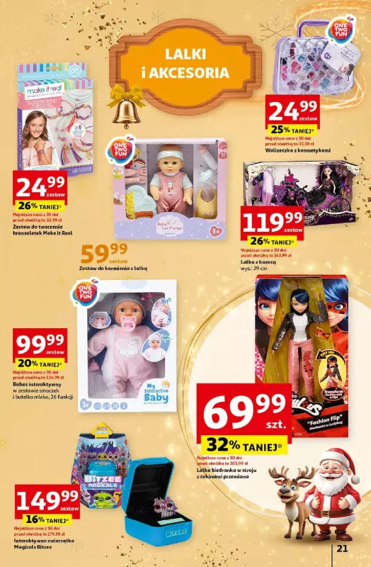 Auchan - gazetka promocyjna Katalog Moc prezentów Hipermarket Auchan  do niedzieli 15.12 - strona 21