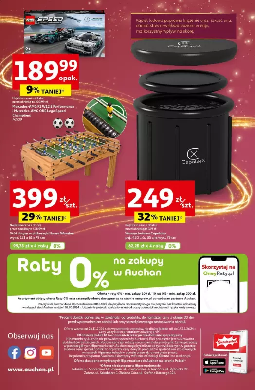 Auchan - gazetka promocyjna Katalog Moc prezentów Hipermarket Auchan  do niedzieli 15.12 - strona 32