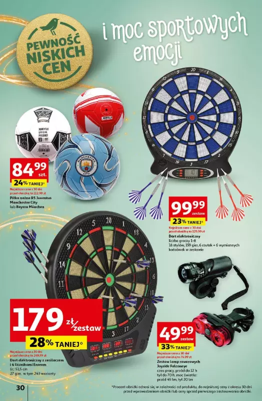 Auchan - gazetka promocyjna Katalog Moc prezentów Hipermarket Auchan  do niedzieli 15.12 - strona 30