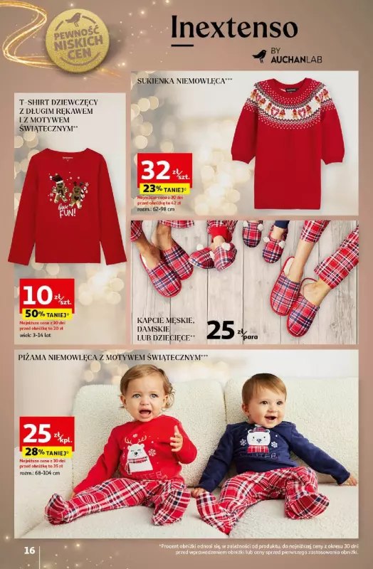 Auchan - gazetka promocyjna Katalog Moc prezentów Hipermarket Auchan  do niedzieli 15.12 - strona 16