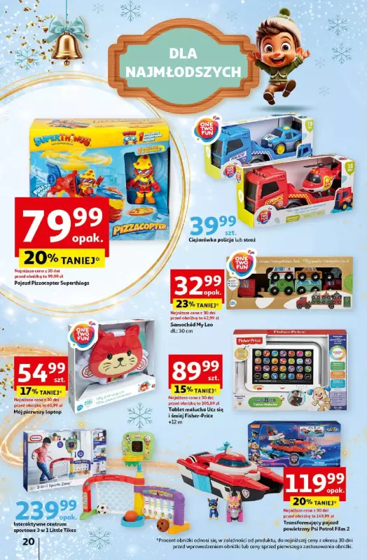 Auchan - gazetka promocyjna Katalog Moc prezentów Hipermarket Auchan  do niedzieli 15.12 - strona 20