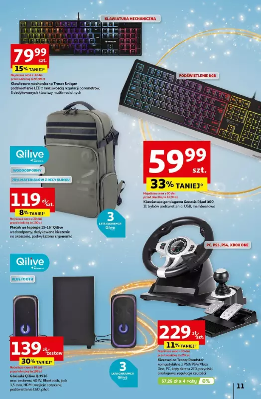 Auchan - gazetka promocyjna Katalog Moc prezentów Hipermarket Auchan  do niedzieli 15.12 - strona 11