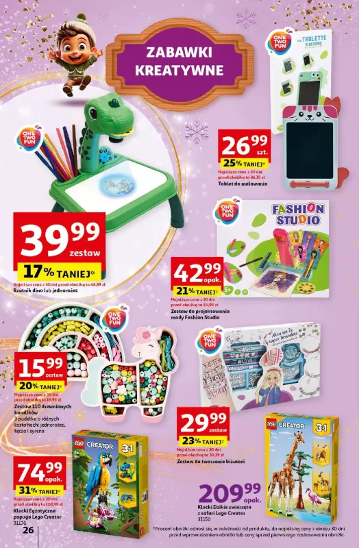 Auchan - gazetka promocyjna Katalog Moc prezentów Hipermarket Auchan  do niedzieli 15.12 - strona 26