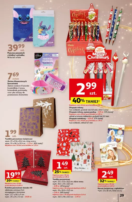 Auchan - gazetka promocyjna Katalog Moc prezentów Hipermarket Auchan  do niedzieli 15.12 - strona 29