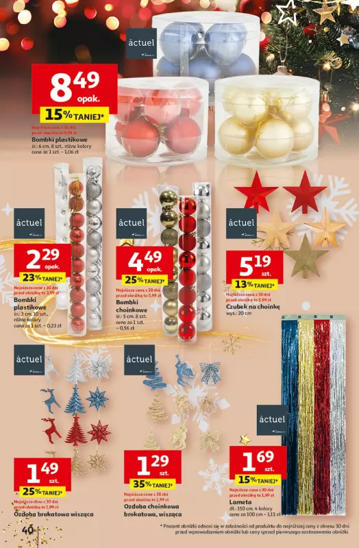 Auchan - gazetka promocyjna Gazetka Pewność Niskich Cen Hipermarket Auchan  do środy 04.12 - strona 48