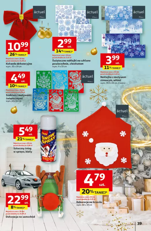 Auchan - gazetka promocyjna Gazetka Pewność Niskich Cen Hipermarket Auchan  do środy 04.12 - strona 47