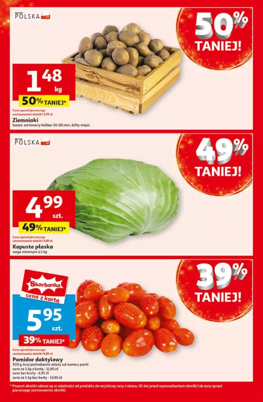 Auchan - gazetka promocyjna Gazetka Pewność Niskich Cen Supermarket Auchan  do środy 04.12 - strona 5