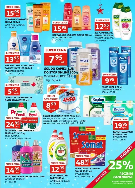 Auchan - gazetka promocyjna Gazetka Racibórz od środy 27.11 do wtorku 03.12 - strona 15