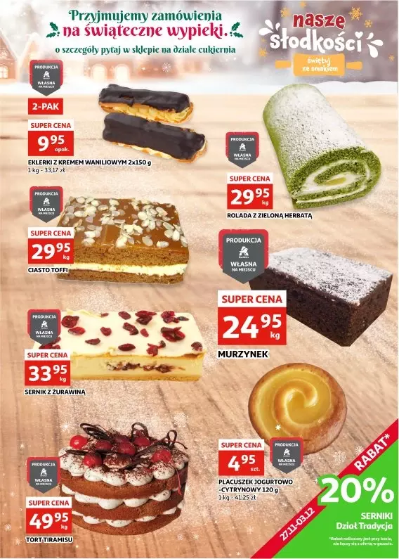 Auchan - gazetka promocyjna Gazetka Racibórz od środy 27.11 do wtorku 03.12 - strona 7