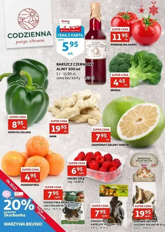 Auchan - gazetka promocyjna Gazetka Racibórz od środy 04.12 do wtorku 10.12 - strona 10