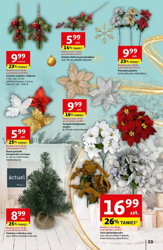 Auchan - gazetka promocyjna Gazetka Pewność Niskich Cen Hipermarket Auchan od czwartku 05.12 do środy 11.12 - strona 59