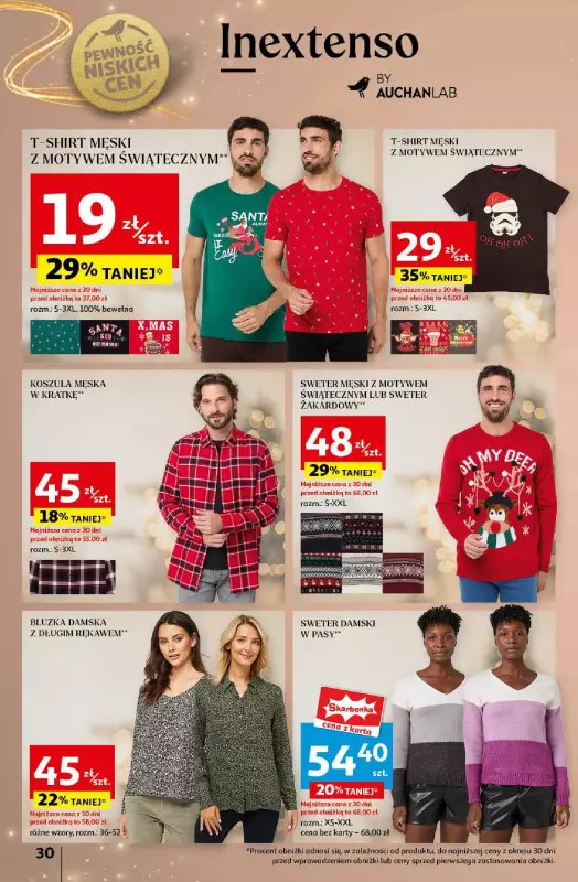 Auchan - gazetka promocyjna Gazetka Pewność Niskich Cen Hipermarket Auchan od czwartku 05.12 do środy 11.12 - strona 32