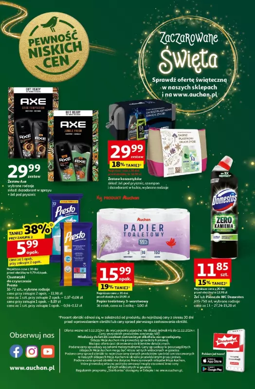 Auchan - gazetka promocyjna Gazetka Pewność Niskich Cen Moje Auchan od czwartku 05.12 do środy 11.12 - strona 10