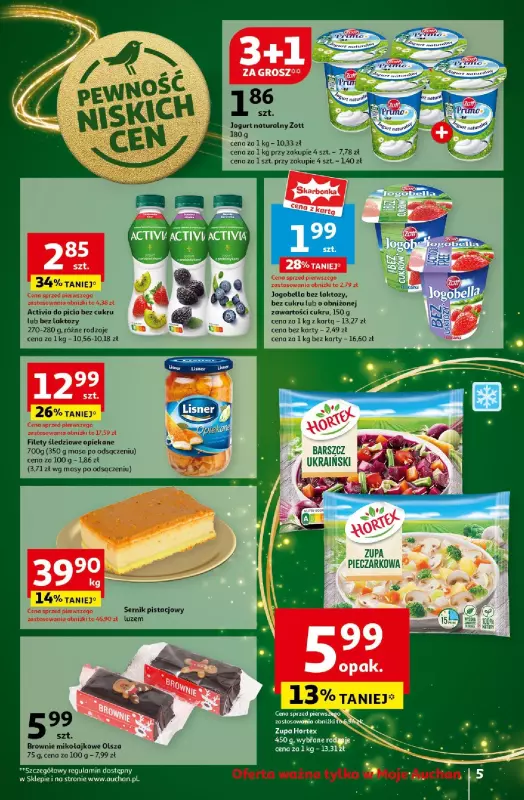 Auchan - gazetka promocyjna Gazetka Pewność Niskich Cen Moje Auchan  do środy 11.12 - strona 7