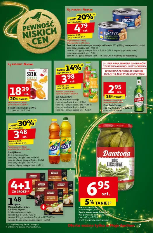 Auchan - gazetka promocyjna Gazetka Pewność Niskich Cen Moje Auchan  do środy 11.12 - strona 9