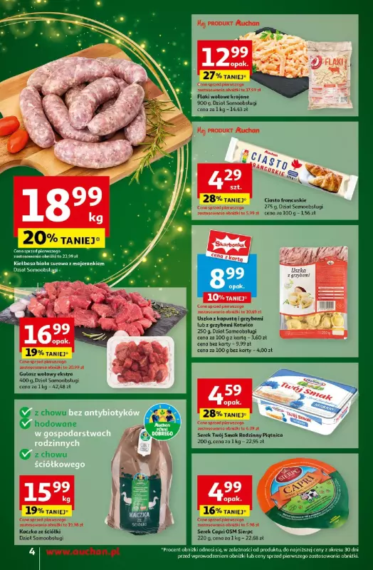 Auchan - gazetka promocyjna Gazetka Pewność Niskich Cen Moje Auchan  do środy 11.12 - strona 6