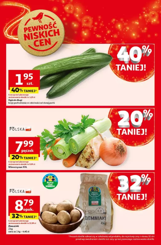 Auchan - gazetka promocyjna Gazetka Pewność Niskich Cen Supermarket Auchan  do środy 18.12 - strona 4