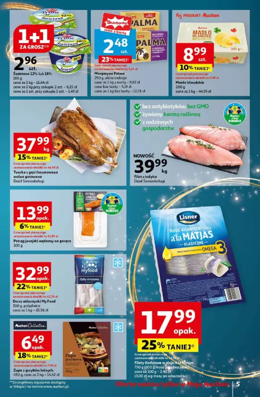 Auchan - gazetka promocyjna Gazetka Pewność Niskich Cen Moje Auchan  do środy 18.12 - strona 7