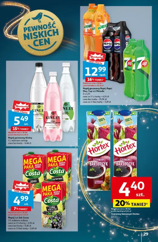 Auchan - gazetka promocyjna Gazetka Pewność Niskich Cen Hipermarket Auchan  do środy 18.12 - strona 31