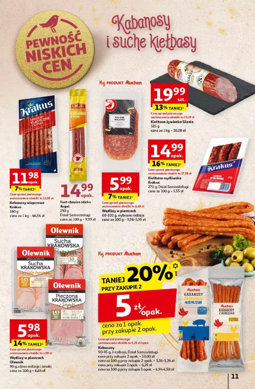 Auchan - gazetka promocyjna Gazetka Pewność Niskich Cen Hipermarket Auchan  do środy 18.12 - strona 13