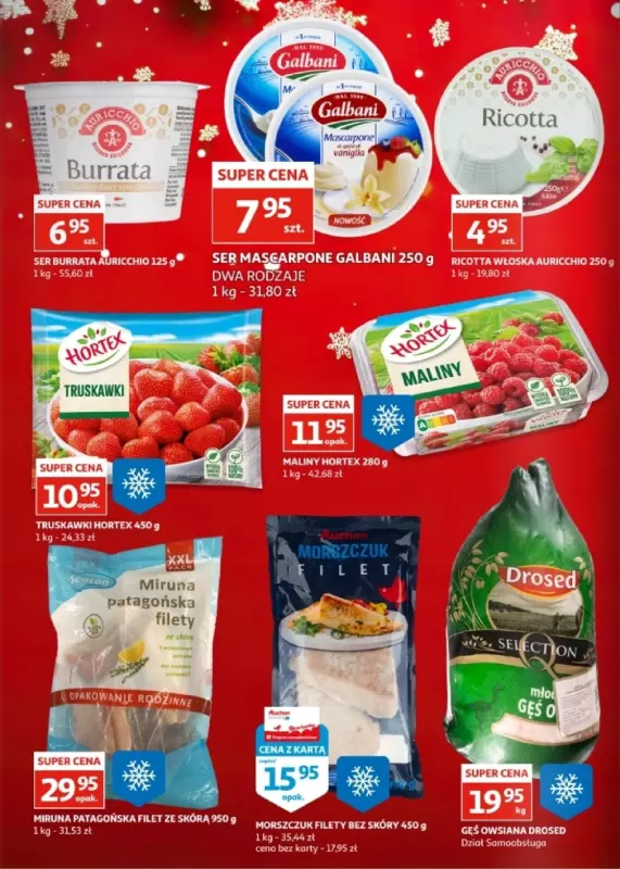 Auchan - gazetka promocyjna Zielona Góra I Twój świąteczny stół w najlepszym wydaniu od środy 18.12 do wtorku 24.12 - strona 12