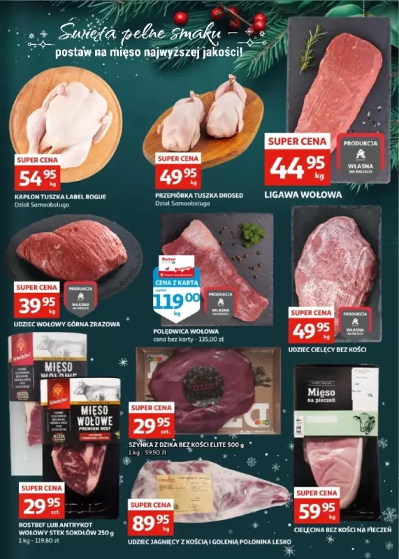 Auchan - gazetka promocyjna Zielona Góra I Twój świąteczny stół w najlepszym wydaniu od środy 18.12 do wtorku 24.12 - strona 5