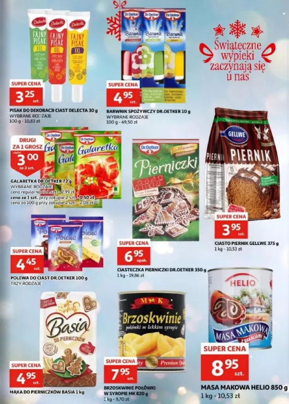 Auchan - gazetka promocyjna Zielona Góra I Twój świąteczny stół w najlepszym wydaniu od środy 18.12 do wtorku 24.12 - strona 15