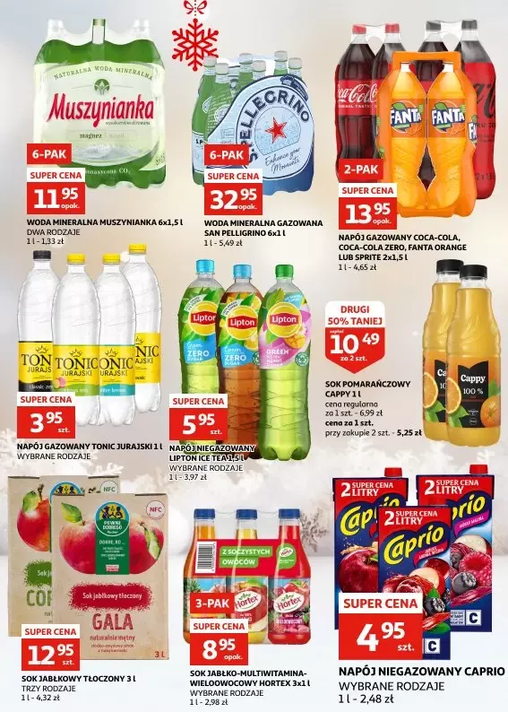 Auchan - gazetka promocyjna Racibórz I Twój świąteczny stół w najlepszym wydaniu od środy 18.12 do wtorku 24.12 - strona 16