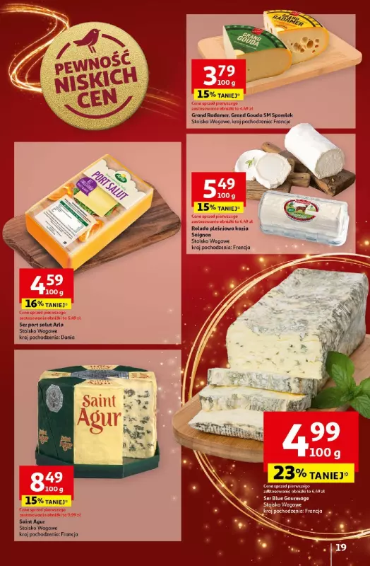 Auchan - gazetka promocyjna Gazetka Pewność Niskich Cen Hipermarket Auchan od czwartku 19.12 do wtorku 24.12 - strona 21