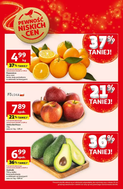 Auchan - gazetka promocyjna Gazetka Pewność Niskich Cen Hipermarket Auchan od czwartku 19.12 do wtorku 24.12 - strona 8