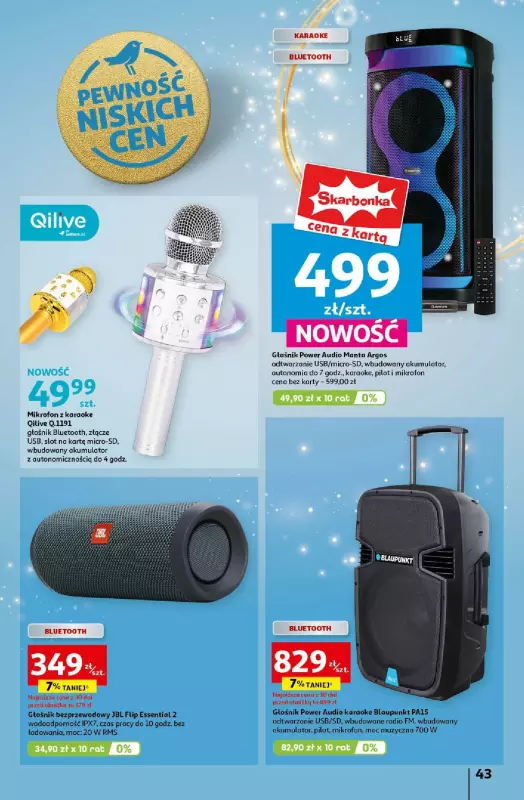 Auchan - gazetka promocyjna Gazetka Pewność Niskich Cen Hipermarket Auchan  do wtorku 24.12 - strona 51