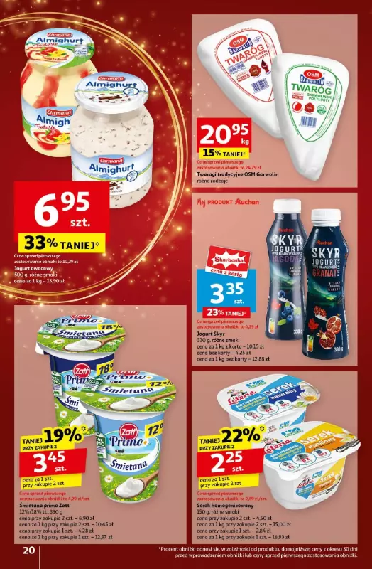 Auchan - gazetka promocyjna Gazetka Pewność Niskich Cen Hipermarket Auchan  do wtorku 24.12 - strona 22