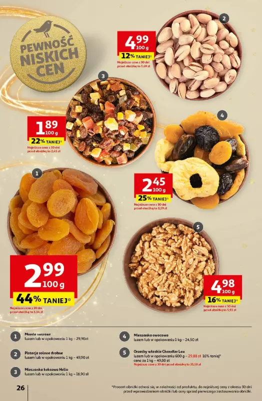 Auchan - gazetka promocyjna Gazetka Pewność Niskich Cen Hipermarket Auchan  do wtorku 24.12 - strona 28