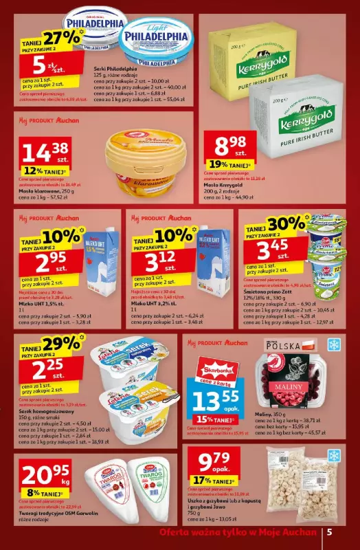 Auchan - gazetka promocyjna Gazetka Pewność Niskich Cen Moje Auchan  do wtorku 24.12 - strona 7