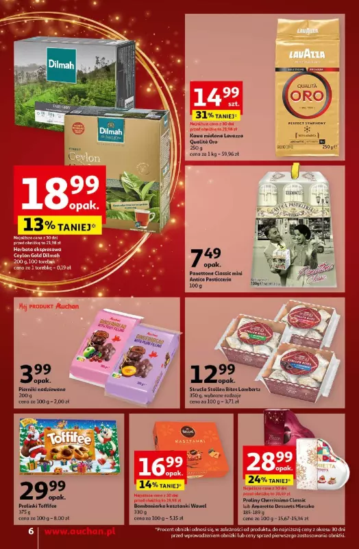 Auchan - gazetka promocyjna Gazetka Pewność Niskich Cen Moje Auchan od czwartku 19.12 do wtorku 24.12 - strona 8