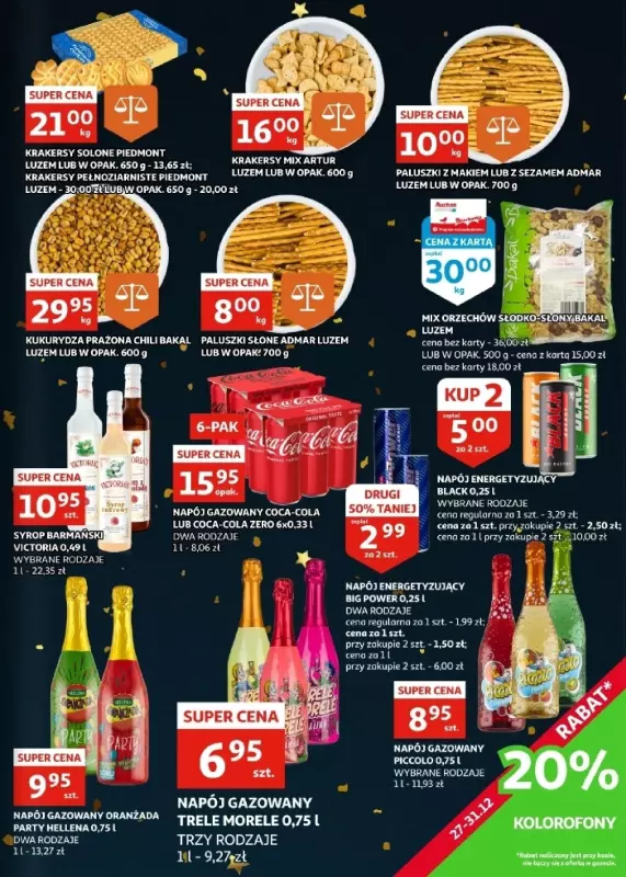 Auchan - gazetka promocyjna Gazetka Zielona Góra od piątku 27.12 do wtorku 31.12 - strona 3