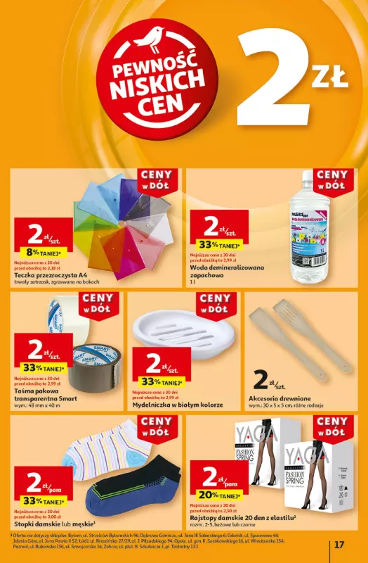 Auchan - gazetka promocyjna Gazetka CENY W DÓŁ Hipermarket Auchan  do środy 08.01 - strona 19