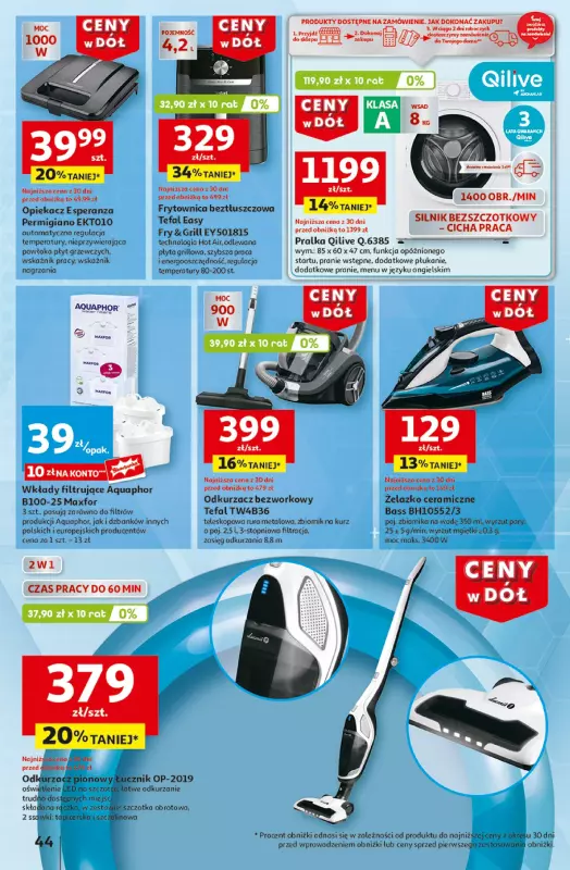 Auchan - gazetka promocyjna Gazetka CENY W DÓŁ Hipermarket Auchan  do środy 08.01 - strona 52