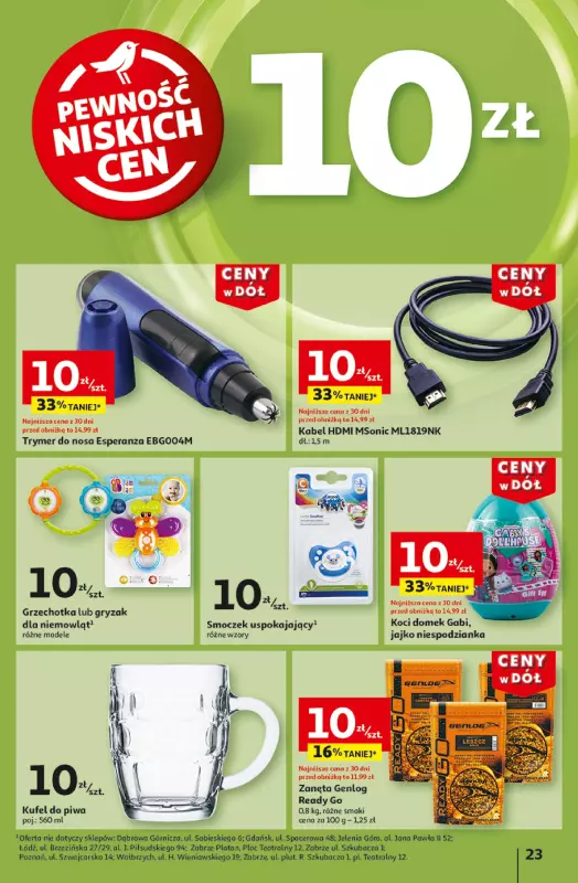 Auchan - gazetka promocyjna Gazetka CENY W DÓŁ Hipermarket Auchan od czwartku 02.01 do środy 08.01 - strona 25